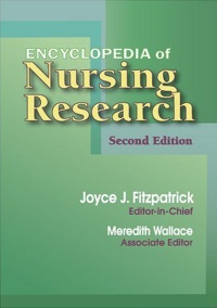 J. Fitzpatrick - Encyclopedia of Nursing Research (Second Edition)