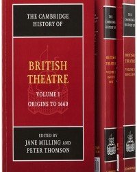 J. Milling - The Cambridge History of British Theatre (3 Volume set)