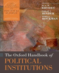 R. Rhodes - The Oxford Handbook of Political Institutions