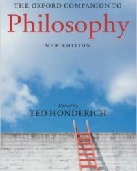 Ted Honderich - The Oxford Companion to Philosophy