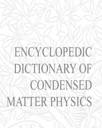 C. Poole - Encyclopedic Dictionary of Condensed Matter Physics