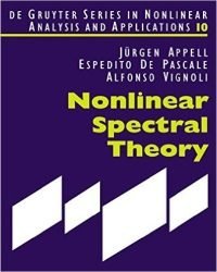 J. Appell - Nonlinear Spectral Theory