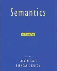 S. Davis - Semantics. A Reader