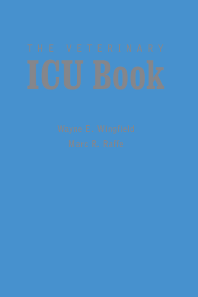 Wayne wingfield the veterinary icu book