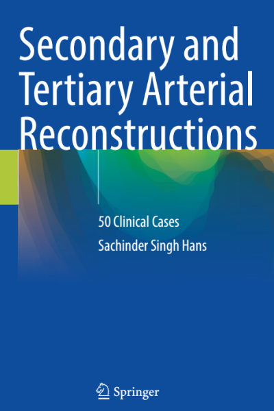 Secondary and tertiary arterial reconstructions