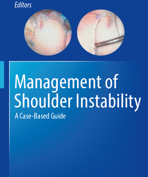 Rachel m. frank management of shoulder instability