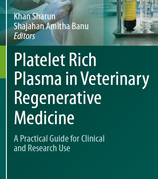 Platelet rich plasma in veterinary regenerative medicine